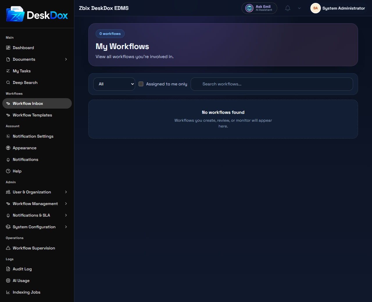 Workflow User Side Overview | DeskDox Knowledge Base